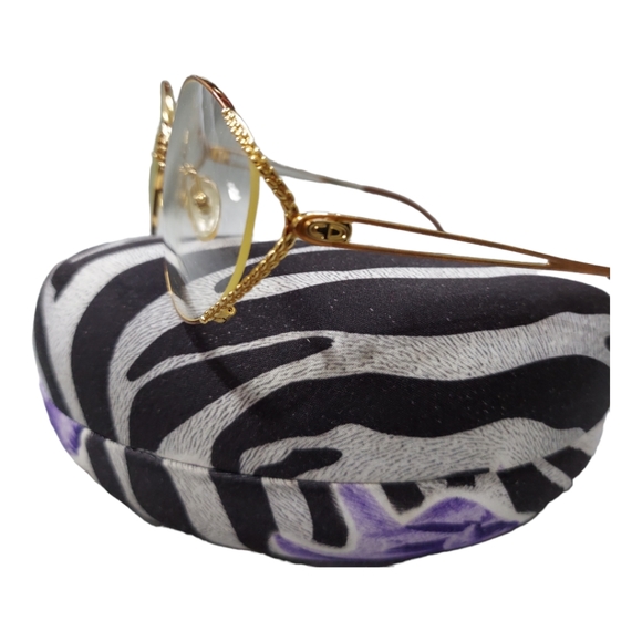 Christian Dior CD Made in Austria 2883 41A Frame 58 17 125 Gold eyewear eyeglass - Picture 6 of 16